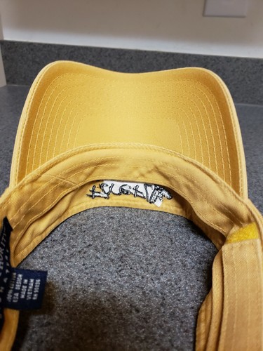 FIREFLY SWEET TEA VODKA VISOR HAT DARK YELLOW ADJUSTABLE EMBROIDERED VGC C15 - Picture 5 of 6