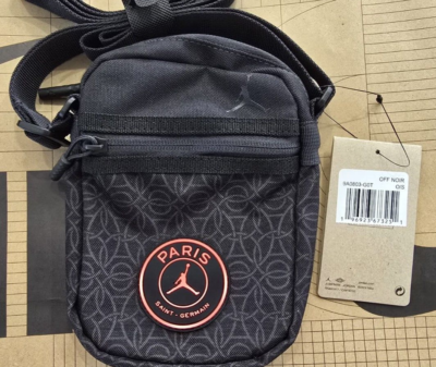 Nike Air Jordan Paris Saint Germain PSG Bag Cross Body Off Noir