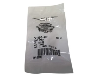 HARLEY-DAVIDSON SEAT POST 52410-07 NEW OEM 52410-07