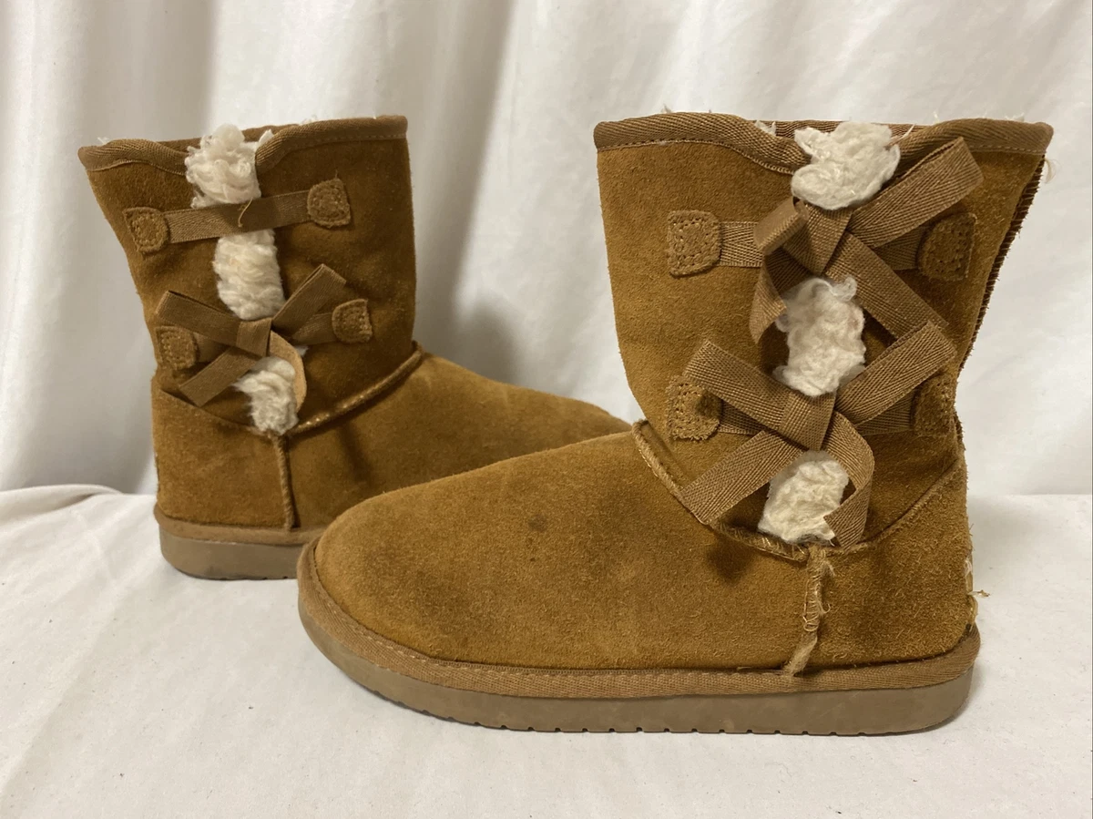 KOOLABURRA BY UGG Victoria Short Bootie Youth Size 3 EUR 35 UK 2