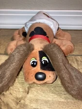 POUND PUPPIES Dog Diaper Plush Stuffed  Brown  W/ Spots 8” 2021 Basic Fun