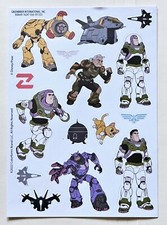 Disney Pixar Lightyear. Sticker sheet.