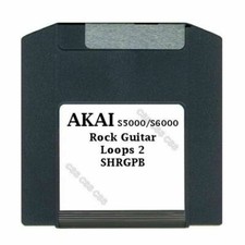 Akai S5000/S6000 Zip Disk 100MB Rock Guitar Loops 2 SHRGPB