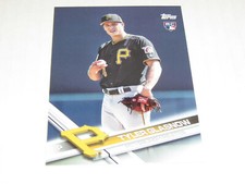 2017 Topps Tyler Glasnow Rookie Card #349 SP Black Jersey Variation