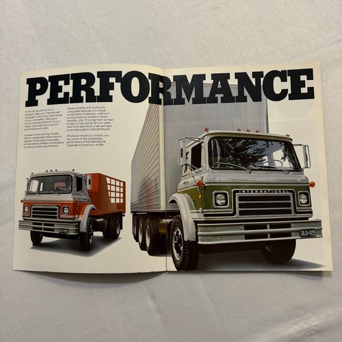 International Cargostar Truck Sales Brochure Catalog Vintage Advertising - Picture 2 of 7