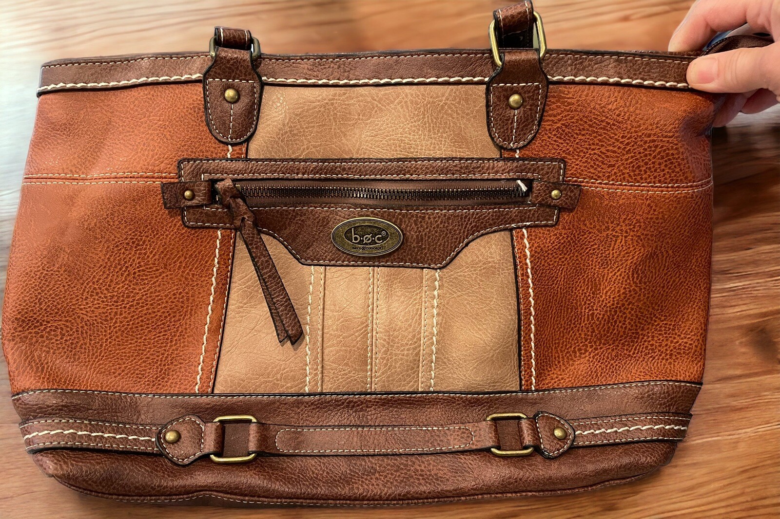 BOC Born Concept Faux Leather Vegan Shoulder Bag EUC eBay