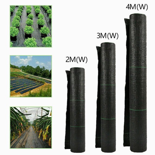 Extra Heavy Duty Weed Control Fabric Garden Ground Landscape Membrane 100gsm Mat - Picture 8 of 30