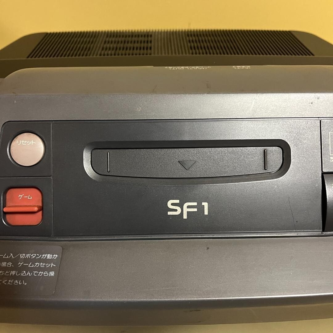 SHARPスーパーファミコン内蔵テレビ　21G-SF1 コントローラー2個付き Yahoo!オークション - ゲーム動作ok スーパーファミコン内蔵