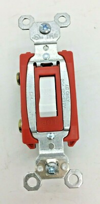 LOT OF 8 CS20AC1-W Legrand Pass Seymour Single Pole Toggle Switch AC 20A 120V c