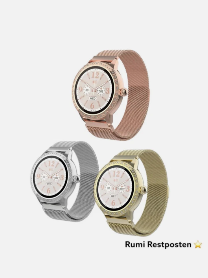 Denver Damen Smartwatch SW-360S Damenuhr Silber - Gold - Rose - NEU OVP
