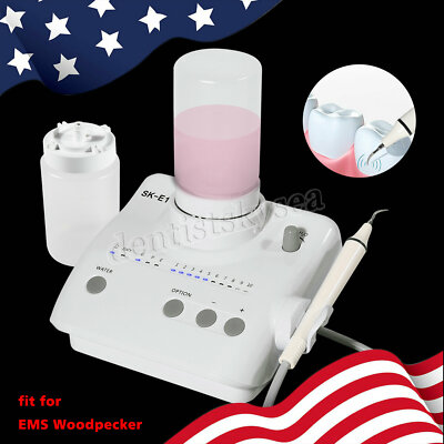 NEW Dental Portable Ultrasonic Piezo Scaler 2*Bottles auto water supply 5Tip YSN