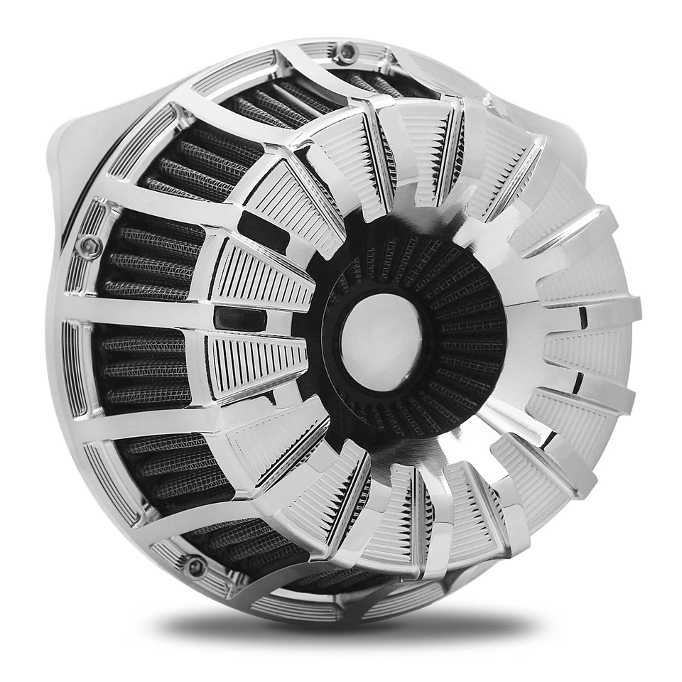 15 Spokes Air Cleaner For Harley FLHTK 08-16 FLHX FLTR FLHR 16-17 FXSB Breakout - Image 2 of 4