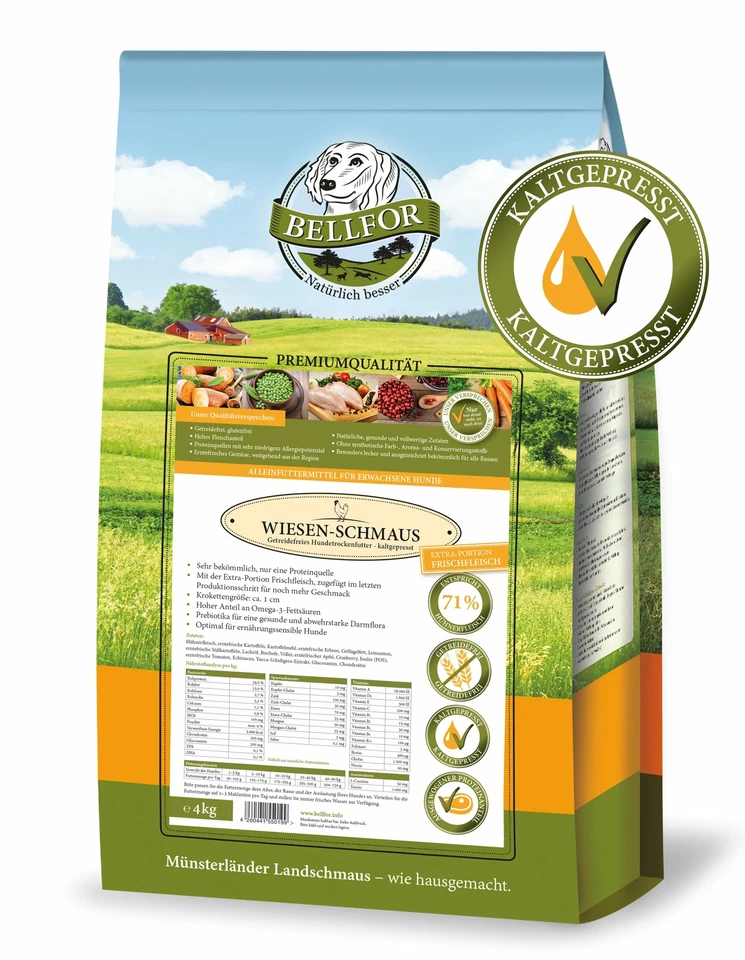 Bellfor Hundefutter Trocken Nassfutter Dose Soft Hunde Snack Retriever Sparpaket - Bild 3 von 4