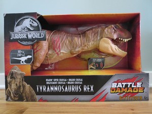 mattel jurassic world super colossal tyrannosaurus rex