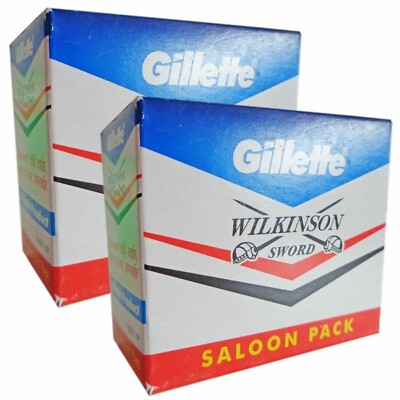 50 BladesX Gillette Wilkinson Sword Blades Double Edge Razor Blades | Free Ship