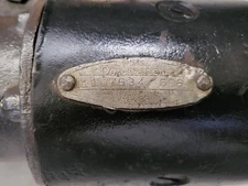 Delco Remy DD 12V Starter Tag # 1107634 5D6 Date Coded