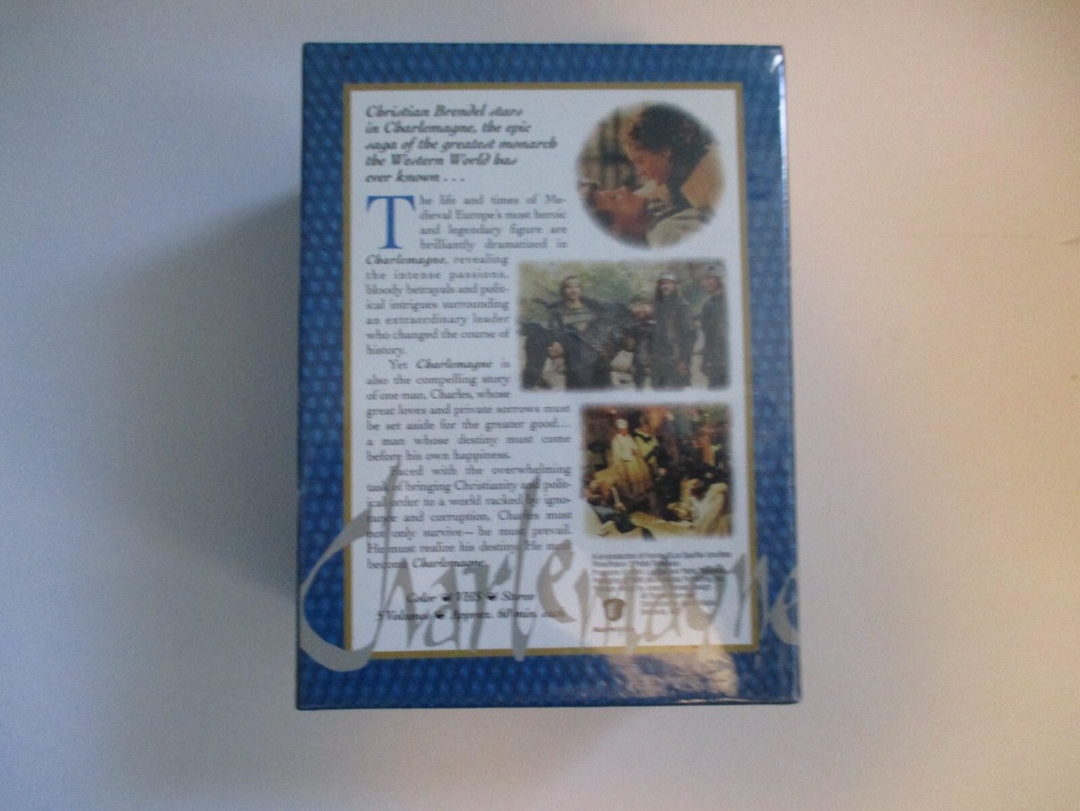 その他 Charlemagne [VHS] Charlemagne 5 Volume VHS NEW Box Set Christian Brendel
