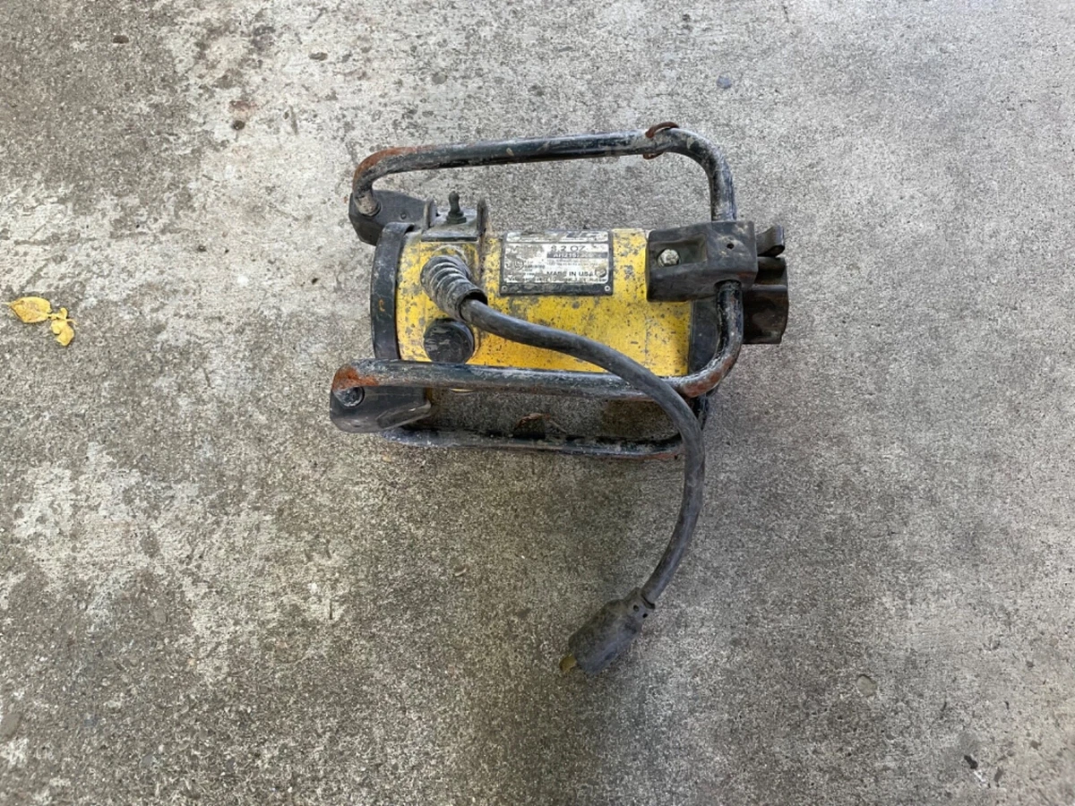 Oztec Concrete Vibrator Electric Motor W/Quick Disconnect, 52 OFF
