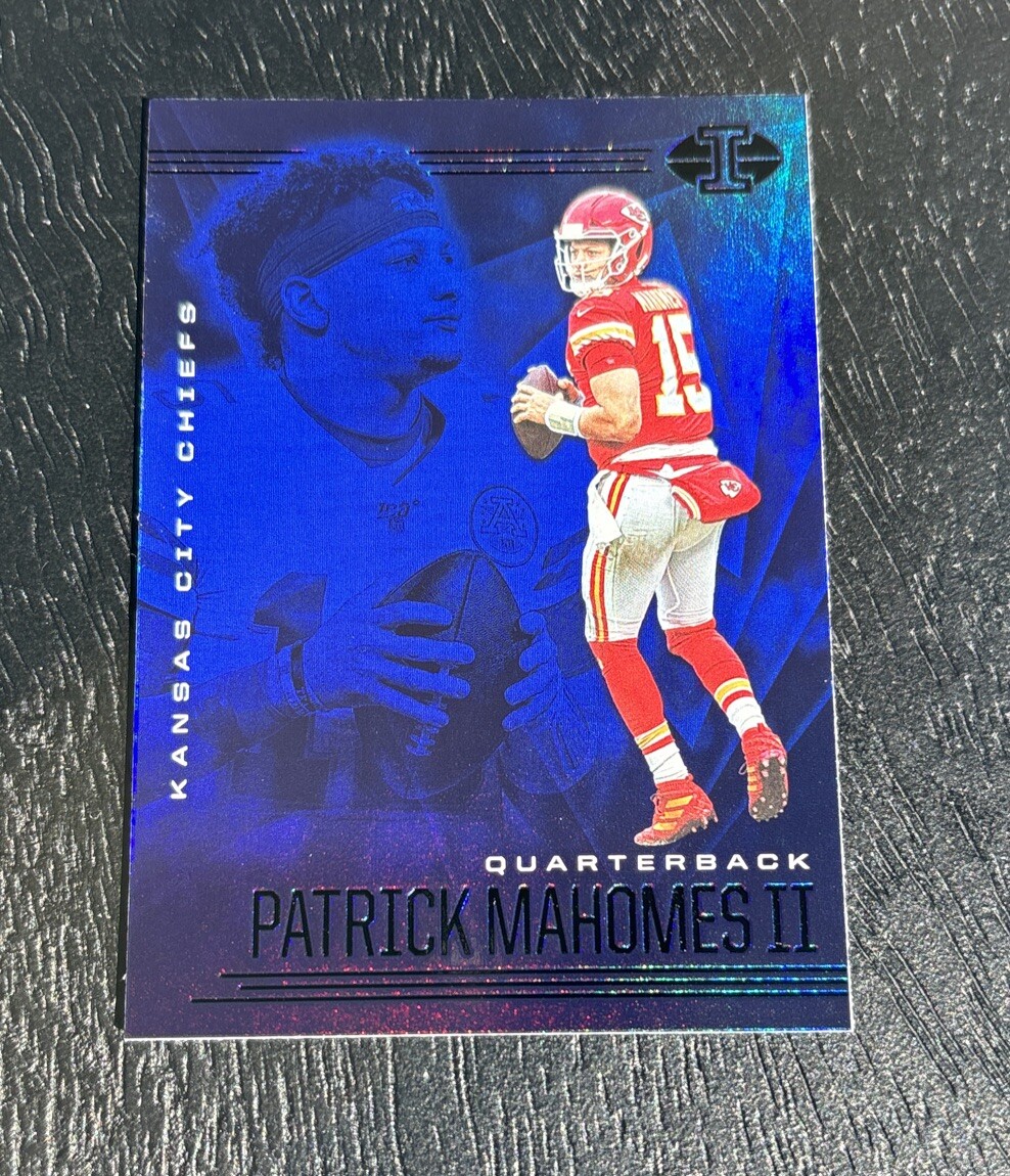 2020 Panini Illusions Trophy Collection Sapphire Patrick Mahomes II #2