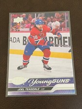Joel Teasdale 2023-24 Upper Deck Series 2 Hockey Young Guns RC #459 Canadiens