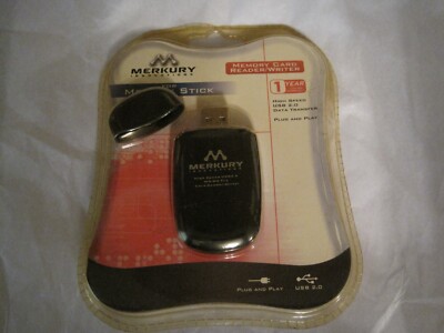2006 MERKURY INNOVATIONS FOR MEMORY STICK MEMORY CARD READER / WRITER HIGH SPEED