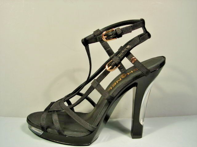 strappy platform sandals heels