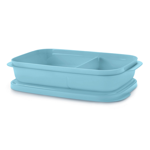 Tupperware Eco+ Snackbox Brotdose mit Trennung Lunch Snack Box NEU!