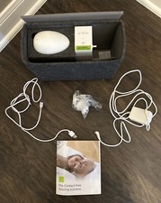 SMART NORA Contact-Free Snore Solution - Base, Pebble Cords ONLY Untested