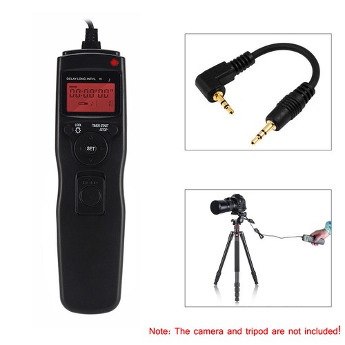 LCD Timer Fernauslöser für Canon 1200D 1100D 700D 650D 600D 550D 500D 60D 70D