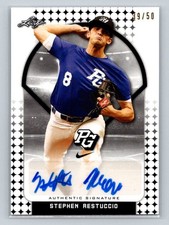2018 Leaf Perfect Game National Showcase #BA-SR3 Stephen Restuccio Blue