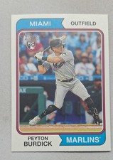 2023 Topps Heritage - Peyton Burdick #322 (RC)