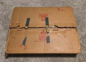 Vintage Toy Aurora Model Motoring Thunder Jet 500 Slot Racing Track Set In Box.