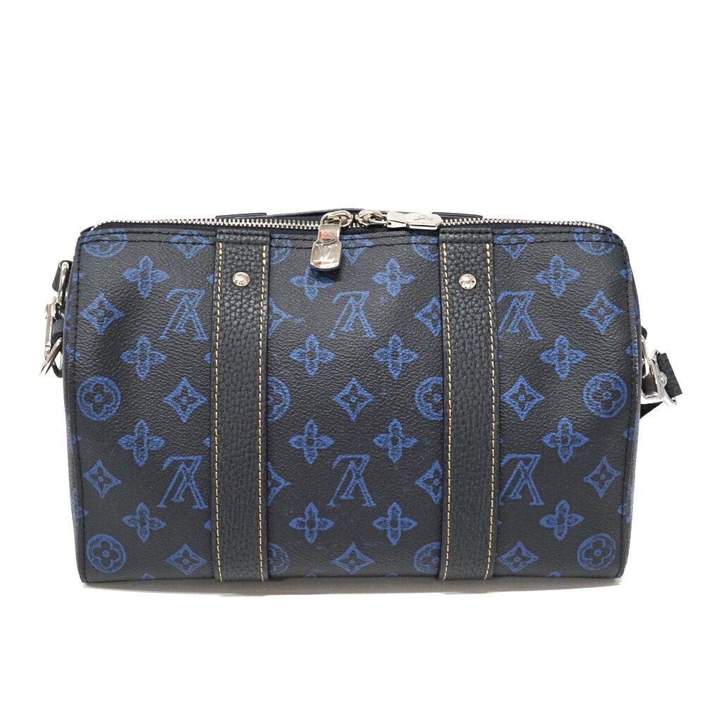 AUTH LOUIS VUITTON M46339 CITY KEEPALL MONOGRAM RECORD SHOULDER