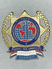 International Police Association Hrvatska Cakovec lapel pin police