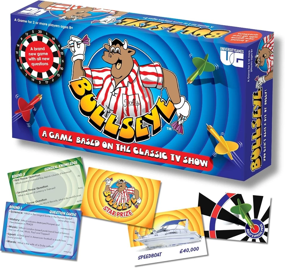 Bullseye Board Game Official Classic TV Show Quiz Game | NEW 2025 - Image 4 of 4
