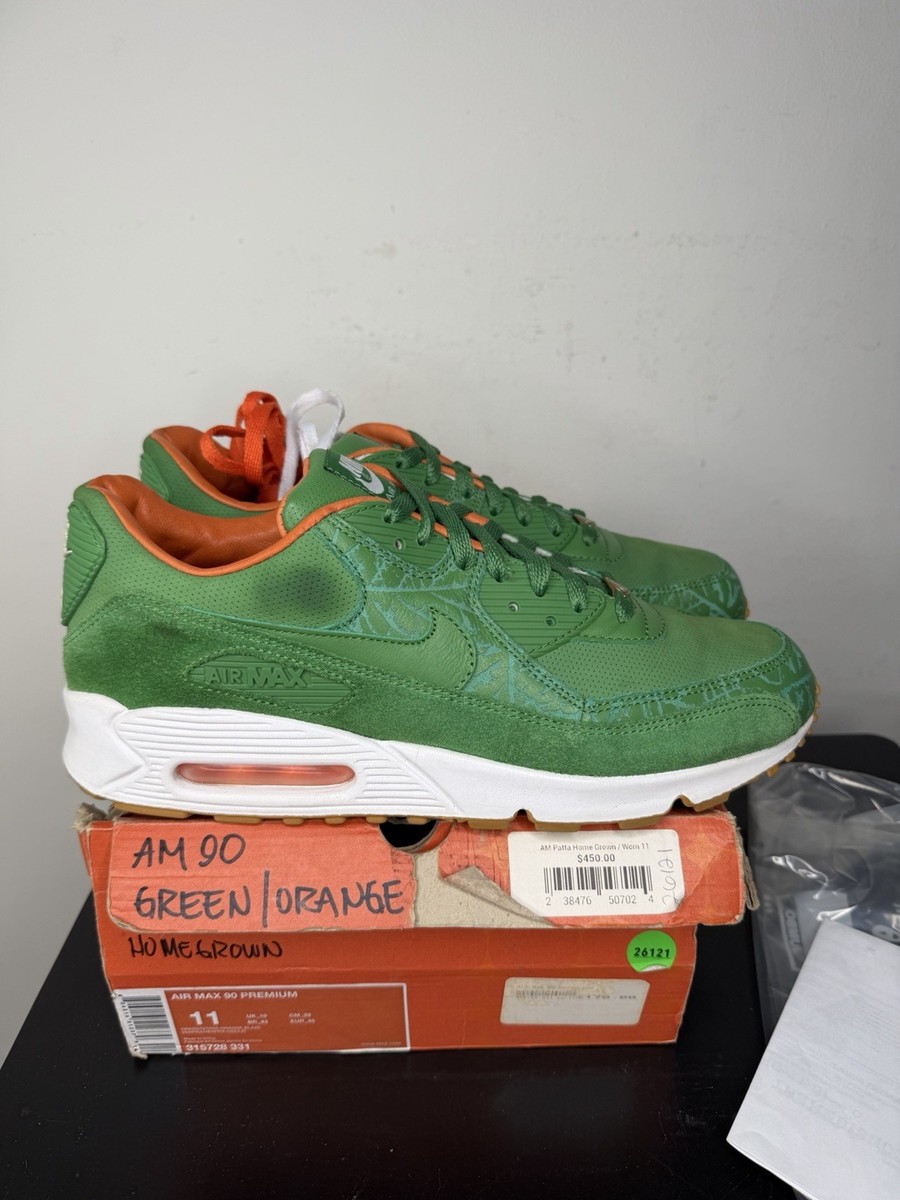 Nike AIR MAX 90 “HOMEGROWN” Rare Green Powerwall KAWS OFF-WHITE Sz Nike AIR MAX 90 “HOMEGROWN” Rare Green Powerwall KAWS OFF-WHITE Sz