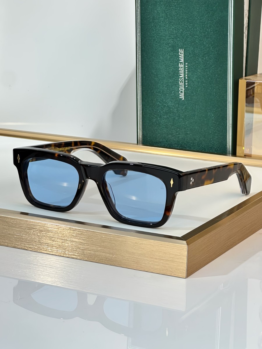 Jacques Marie Mage MOLINO Havana/Blue 51-19-144mm New With Case | eBay
