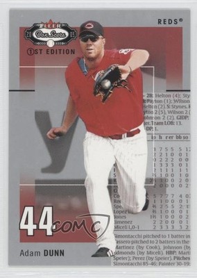 2003 Fleer Box Score 1st Edition 8/150 Adam Dunn #8 0a7