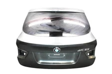 08-14 BMW X6 E71 Rear Side Trunk Lid Liftgate Hatch Gray W/ Glass Oem