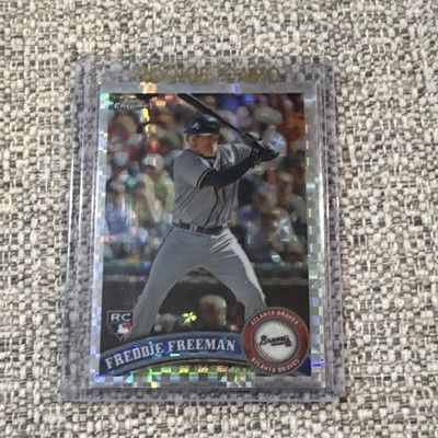 Topps 2011 Topps Chrome Freddie Freeman #173 Rookie X-Fractor Atlanta Braves