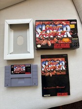 Super Nintendo SNES Super Street Fighter II Boxed + Manual