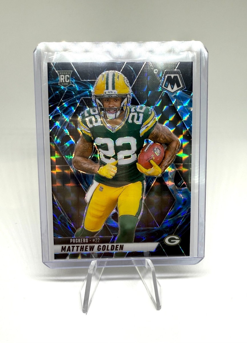2025 Panini Mosaic Genesis Prizm Matthew Golden (RC) Green Bay