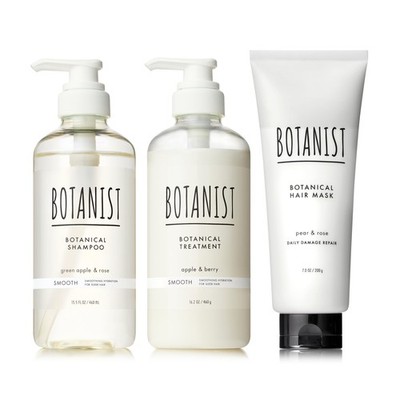 BOTANIST Shampoo, Treatment, and Hair Mask 3-Piece Set (Smooth) daily