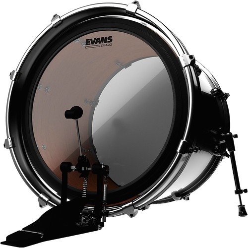 Evans EMAD 2 Clear Batter Bass Drum Head 22 in. - Picture 3 of 6