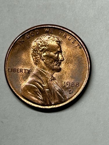Coin 1988 D Penney