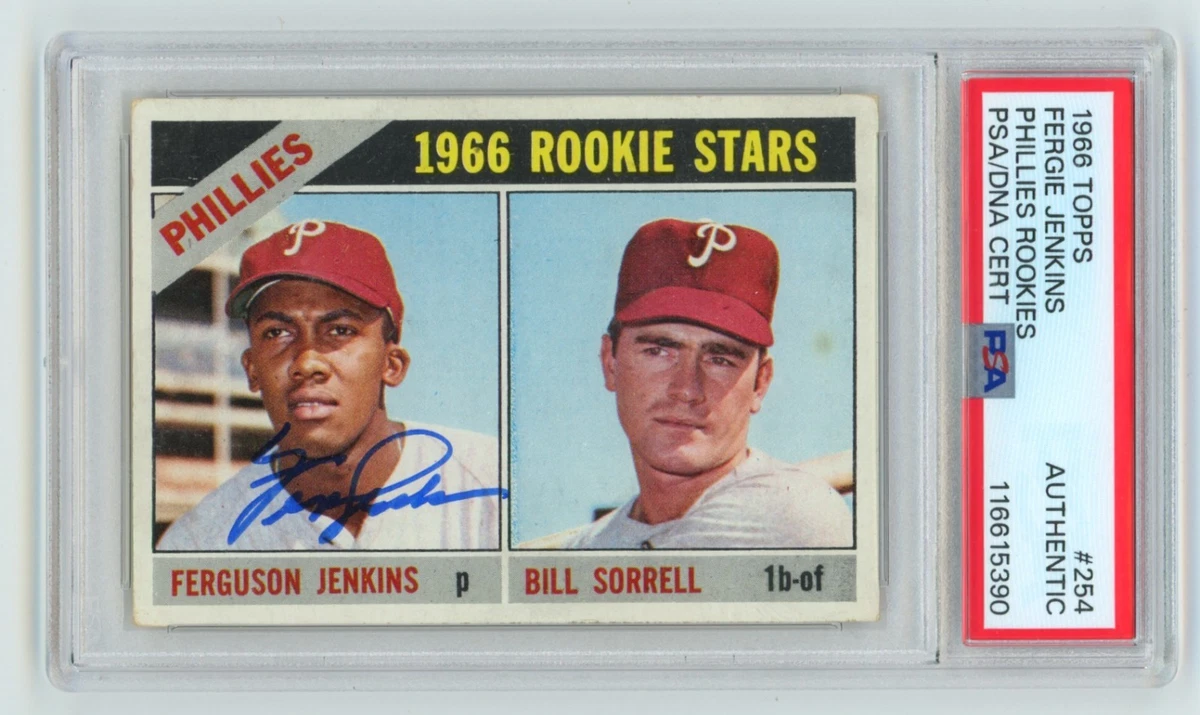 Autograph Fergie Jenkins Baseball Cards for sale | eBay