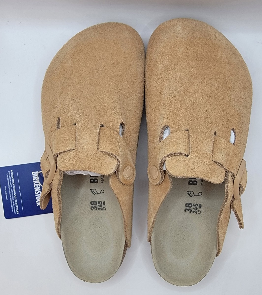限定色】BIRKENSTOCK Boston BS Clay 41 Boston Suede Leather in