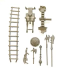 Castle Grayskull He-Man MOTU 1981  Parts Weapons Ladder Lot Vintage Mattel