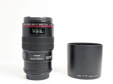 Canon EF 100mm f2.8 L IS USM Macro Lens - Near Mint w/Hood - Fast Shipping