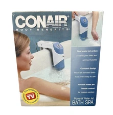 Conair Body Benefits Powerful Water Jet Bath Spa Model #BTS1D Tested Working!